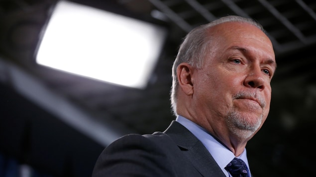 Le premier ministre de la Colombie-Britannique, John Horgan.