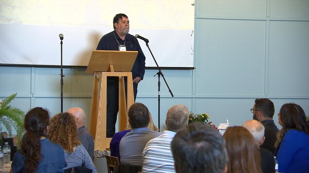 Le maire de l'île d'Anticosti, John Pineault Le maire de l'île d'Anticosti, John Pineault