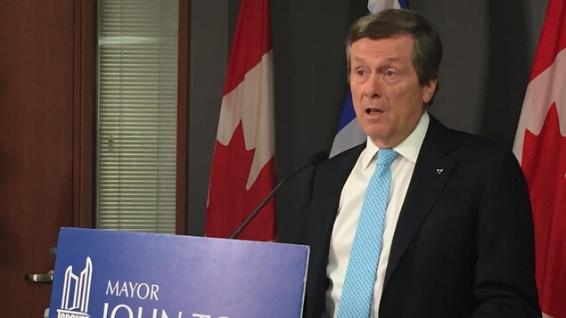 Le maire John Tory Le maire John Tory