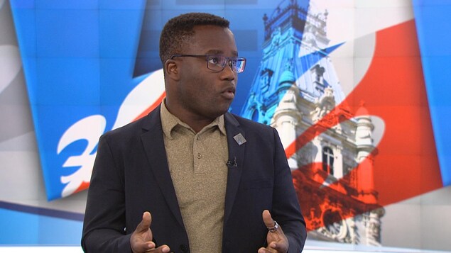 Le président sortant de la Commission-Jeunesse du Parti libéral du Québec, Jonathan Marleau