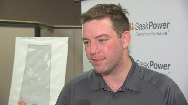 Jonathan Tremblay, le porte-parole de SaskPower