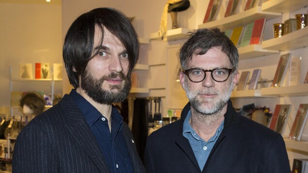 Le musicien Jonny Greenwood en compagnie du réalisateur Paul Thomas Anderson Le musicien Jonny Greenwood en compagnie du réalisateur Paul Thomas Anderson