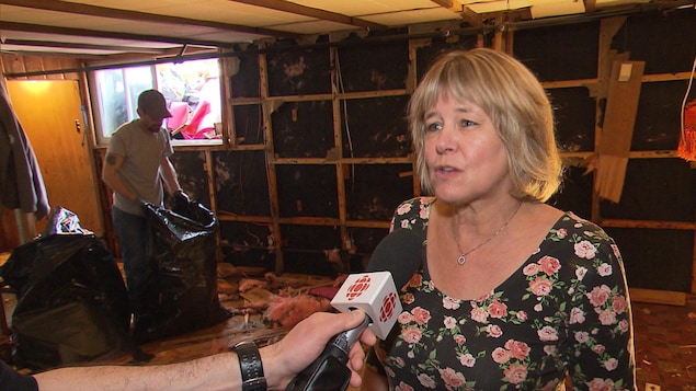 Josée Daoust, une sinistrée Josée Daoust, une sinistrée