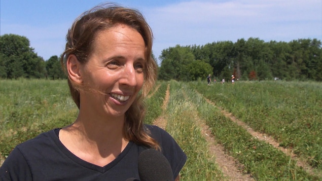 Josiane Cormier de la Ferme Cormier située à L’Assomption. Josiane Cormier de la Ferme Cormier située à L’Assomption.