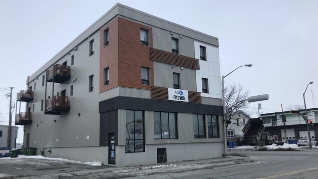 Le bâtiment abritant les locaux des journaux régionaux.