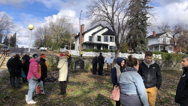 Rassemblement à Rouyn-Noranda pour la Journée mondiale du refus de la misère