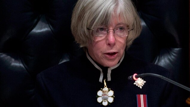 La lieutenante-gouverneure Judith Guichon.