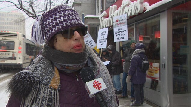Judy Haiven le 17 janvier 2018 à Halifax. Judy Haiven le 17 janvier 2018 à Halifax.