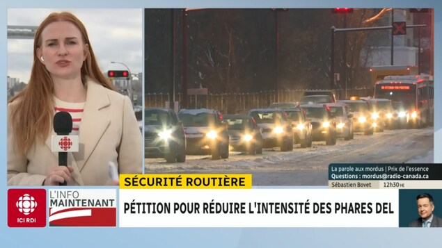 La journaliste Julie-Anne Lapointe.