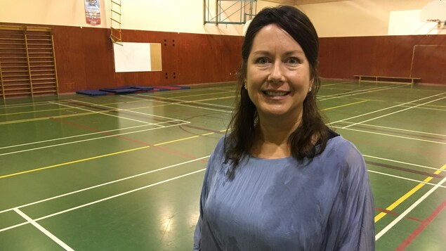 La directrice de l'école de Granada, Julie Houle. La directrice de l'école de Granada, Julie Houle.