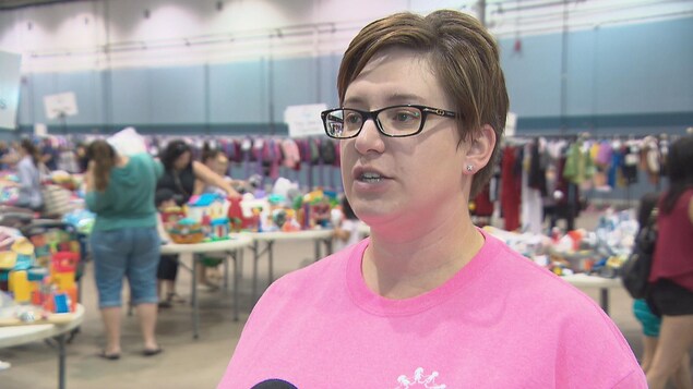 Julie Scofield-Simard, membre du comité organisateur de Moncton Multiples. Julie Scofield-Simard, membre du comité organisateur de Moncton Multiples.