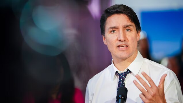 Le premier ministre Justin Trudeau le 23 avril 2024. 