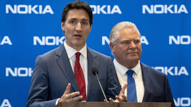 Disposition de dérogation : Justin Trudeau a discuté avec Doug Ford