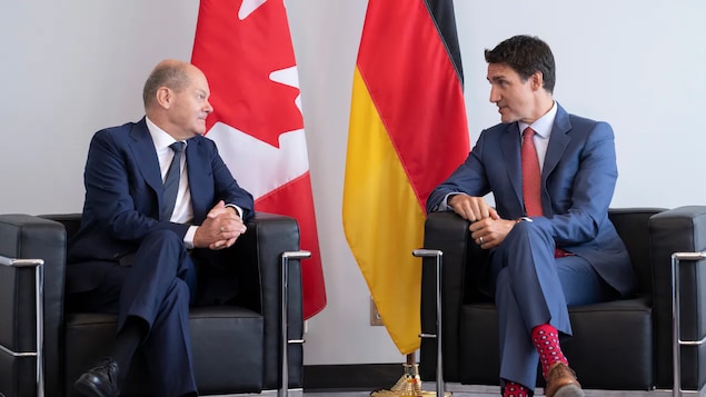 Trudeau, Germany's Scholz cool to the idea of exporting Canadian natural gas to Europe - Vimarsana News