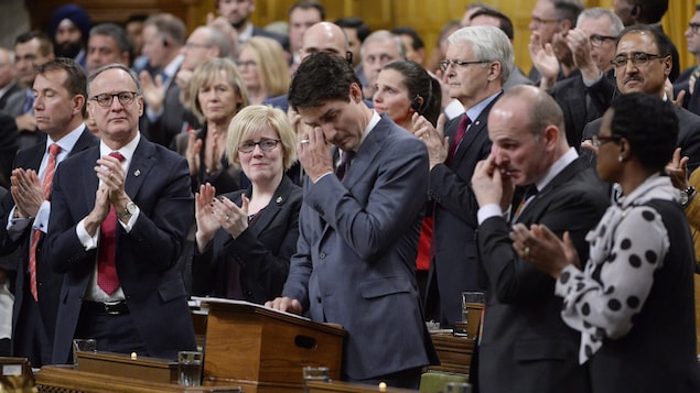 Le premier ministre Justin Trudeau à la Chambre des communes