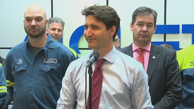 Justin Trudeau en visite à Sept-Îles