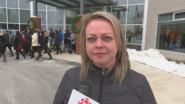 Karine Chiasson, membre du comité permanent de la situation féminine au campus de Shippagan de l’Université de Moncton. Karine Chiasson, membre du comité permanent de la situation féminine au campus de Shippagan de l’Université de Moncton.
