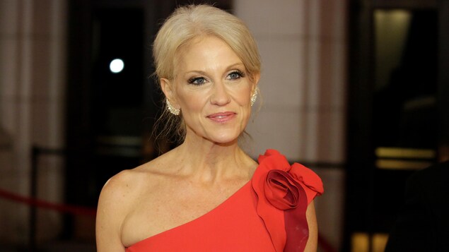 La conseillère à la Maison-Blanche Kellyanne Conway. La conseillère à la Maison-Blanche Kellyanne Conway.