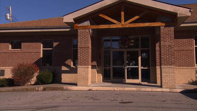L'extérieur du Boys and Girls Club, qui accueille les enfants touchés par la crise des opioïdes. L'extérieur du Boys and Girls Club, qui accueille les enfants touchés par la crise des opioïdes.