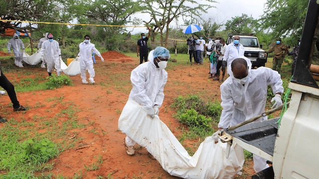 Kenya : 26 nouveaux corps de membres présumés d’une secte exhumés, 47 en trois jours