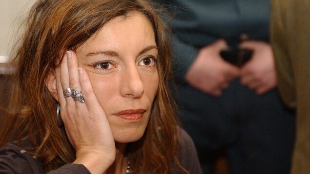 Kristina Rady dans une cour de justice à Vilnius en 2004 Kristina Rady dans une cour de justice à Vilnius en 2004