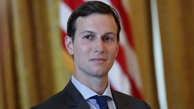 Jared Kushner photographié en juin 2017 lors d'un événement avec le président Trump Jared Kushner photographié en juin 2017 lors d'un événement avec le président Trump