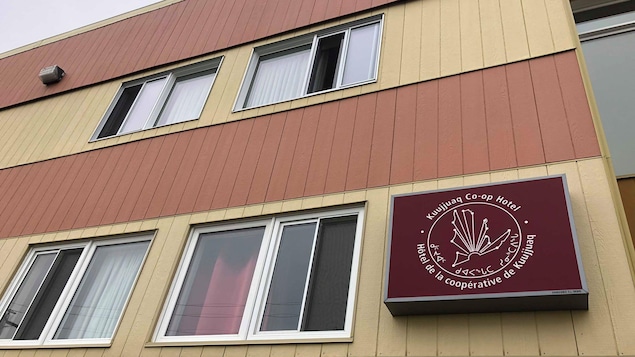 L'hôtel de la coopérative de Kuujjuaq, au Nunavik
