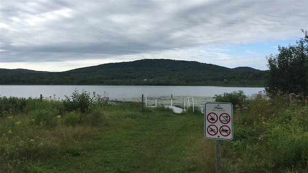 Le lac Bromont