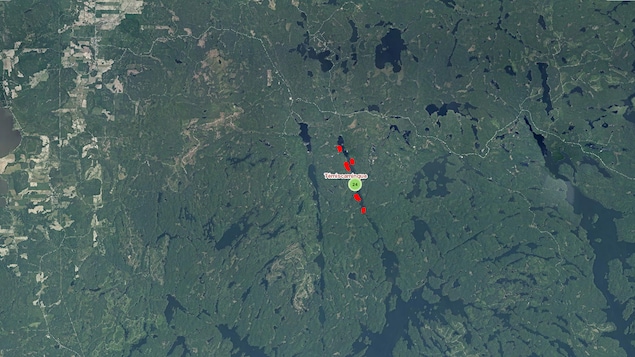 24 terrains offerts au tirage au sort sont situés au bord du Lac Moran, au Témiscamingue.