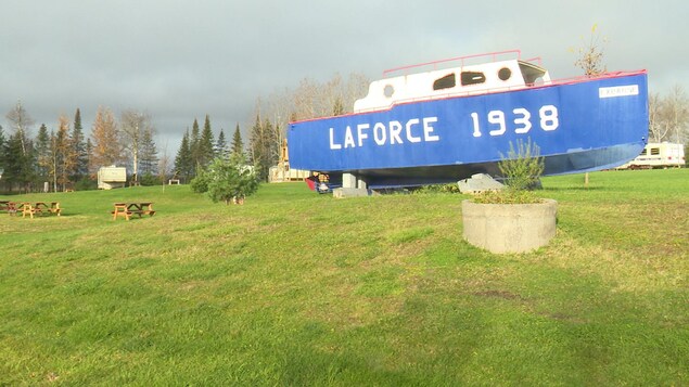 Le village de Laforce, au Témiscamingue