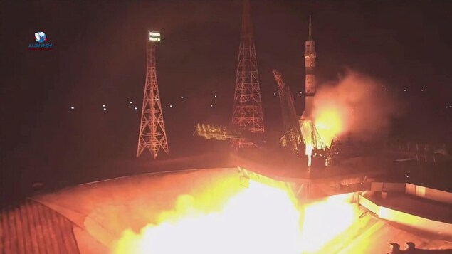 Un équipage russe s’élance vers la Station spatiale internationale