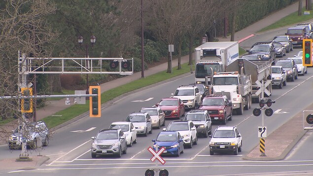 Circulation entre Langford et Victoria, en Colombie-Britannique