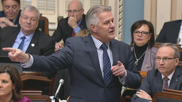 Le ministre des Transports, Laurent Lessard