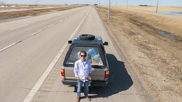L’aventure d’un Québécois de 18 ans en camionnette traverse les Prairies jusqu’en C.-B.