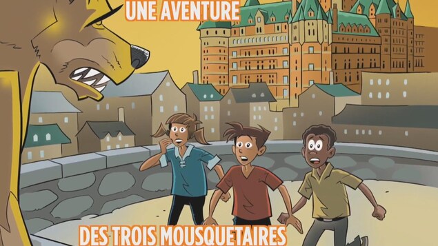 Le roman « Le chien d'or de Québec » s’adresse aux lecteurs de 9 à 12 ans.