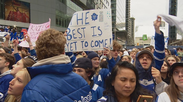 Maple Leafs : les partisans gardent espoir à l’approche d’un match décisif