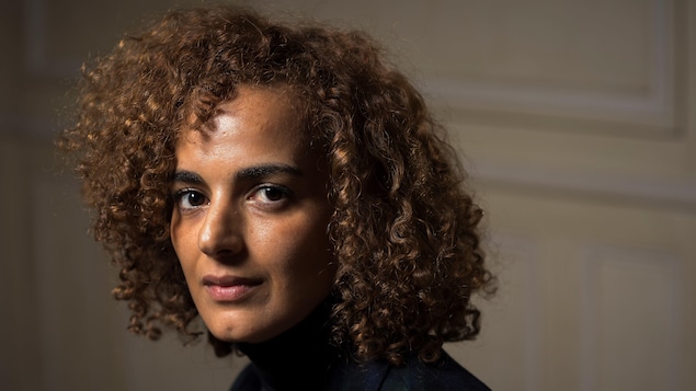 L'écrivaine franco-marocaine Leila Slimani pose pour une photo