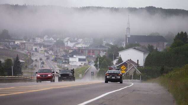 Le village Les Escoumins sur la côte-Nord du Québec.