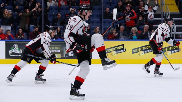 Le joueur des Huskies, Antoine Waked