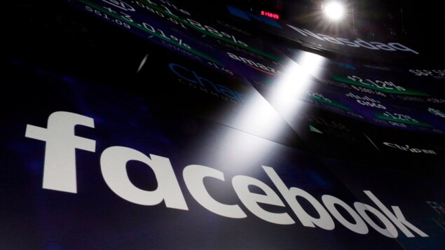 Le logo de Facebook.