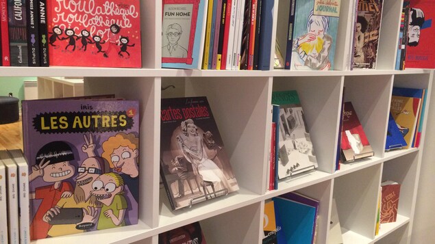 On trouve aussi des bandes dessinées à l'Euguélionne On trouve aussi des bandes dessinées à l'Euguélionne
