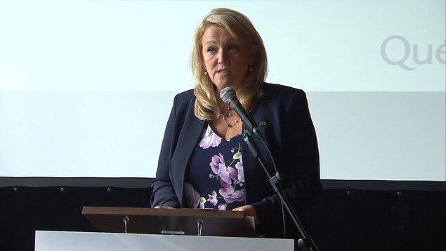 Lise Thériault, ministre responsable de la Condition féminine