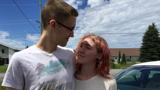 Cody Townend et Amy Flegg. Cody Townend et Amy Flegg.