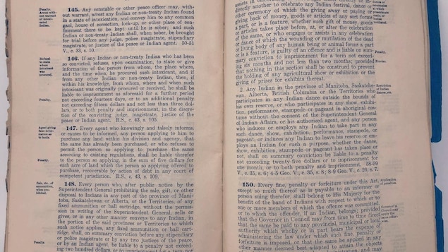 La Loi sur les Indiens 150 ans plus tard