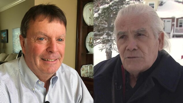 Michel Doucet et Lorio Roy dans un photomontage.