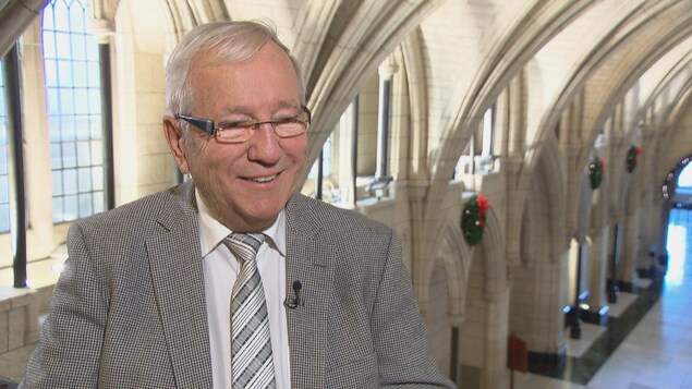 Le doyen de la Chambre des communes Louis Plamondon est profondément attaché à l'édifice du Centre. 