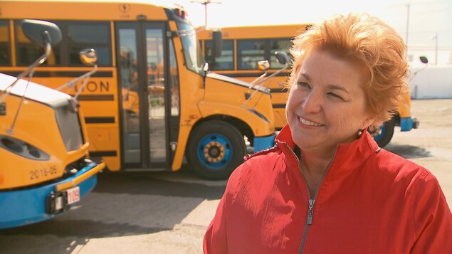 Louise Giroux, présidente et chef de direction chez Autobus Laval. Louise Giroux, présidente et chef de direction chez Autobus Laval.