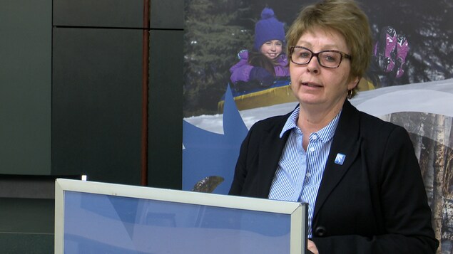 Louise Labonté, mairesse de Pohénégamook Louise Labonté, mairesse de Pohénégamook