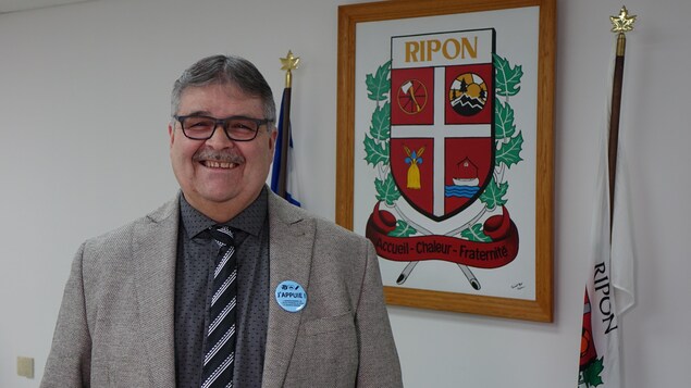 Le maire de Ripon, Luc Desjardins.