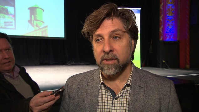 Le chef intérimaire de Projet Montréal, Luc Ferrandez Le chef intérimaire de Projet Montréal, Luc Ferrandez